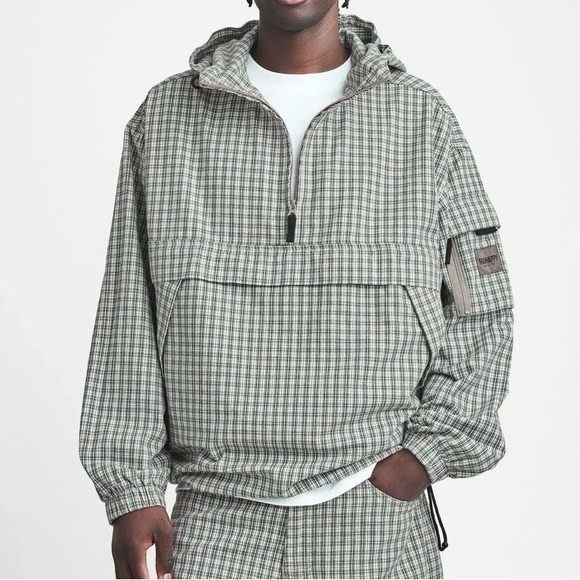Madhappy Other - New! Gap x MadHappy Oversized Plaid Anorak in Sea Spray Size XL